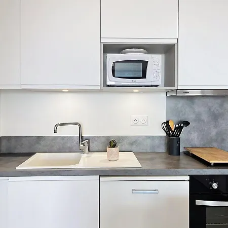 L'allegria 1 Ch, Wifi, Terrasse, Parking, Neuf דירה